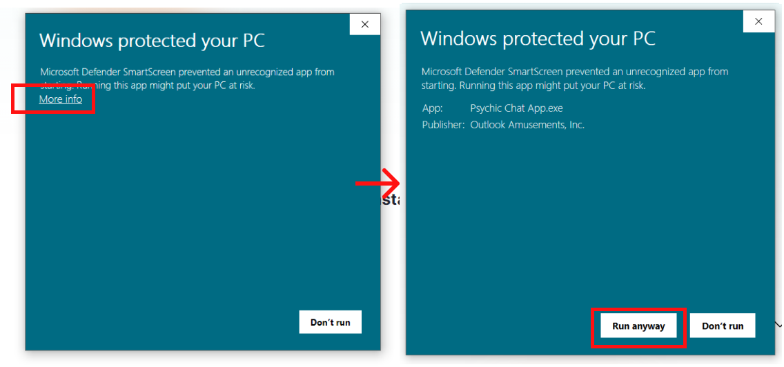 More info, install anyway