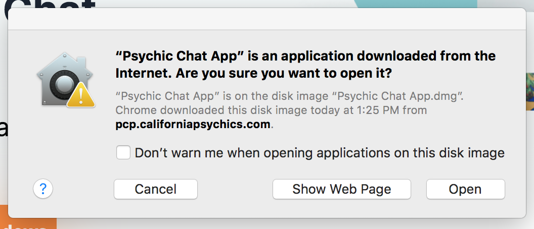 Are you sure you want to open it? Open